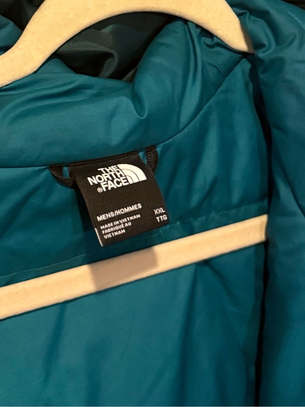 The North Face Carto Triclimate 3 in 1 DryVent Jacket Mens XXL Teal Blue Winter - Picture 6 of 10